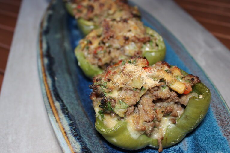 Caprese Stuffed Tomatoes Old Cut Kitchen