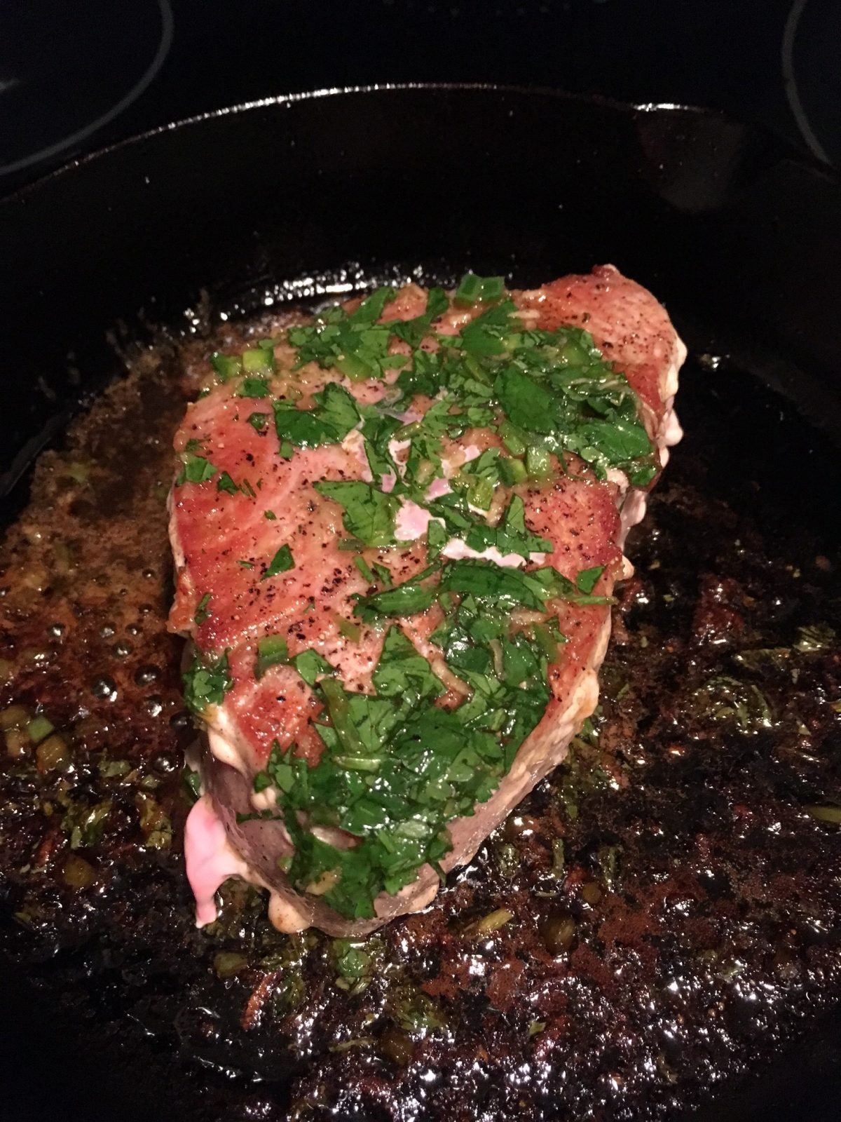 seared tuna steak