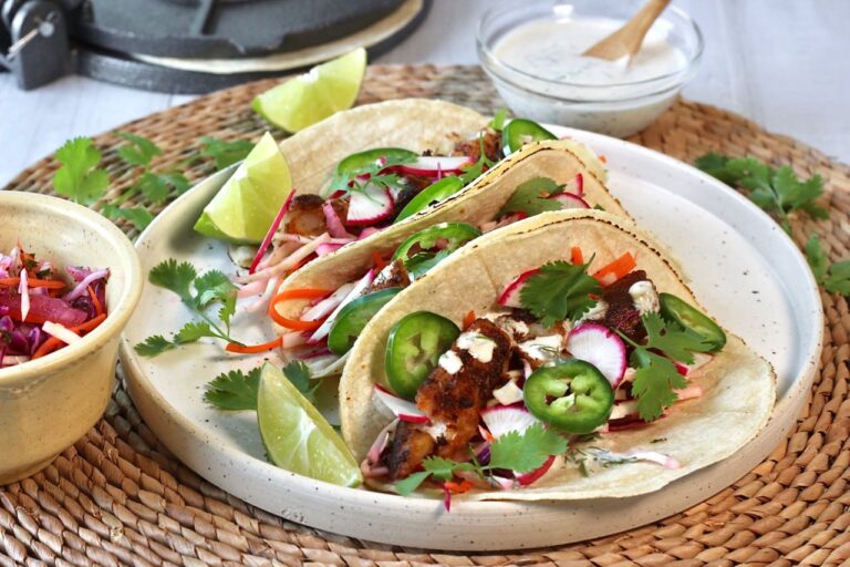 Blackened Pike Tacos – Old Cut Kitchen