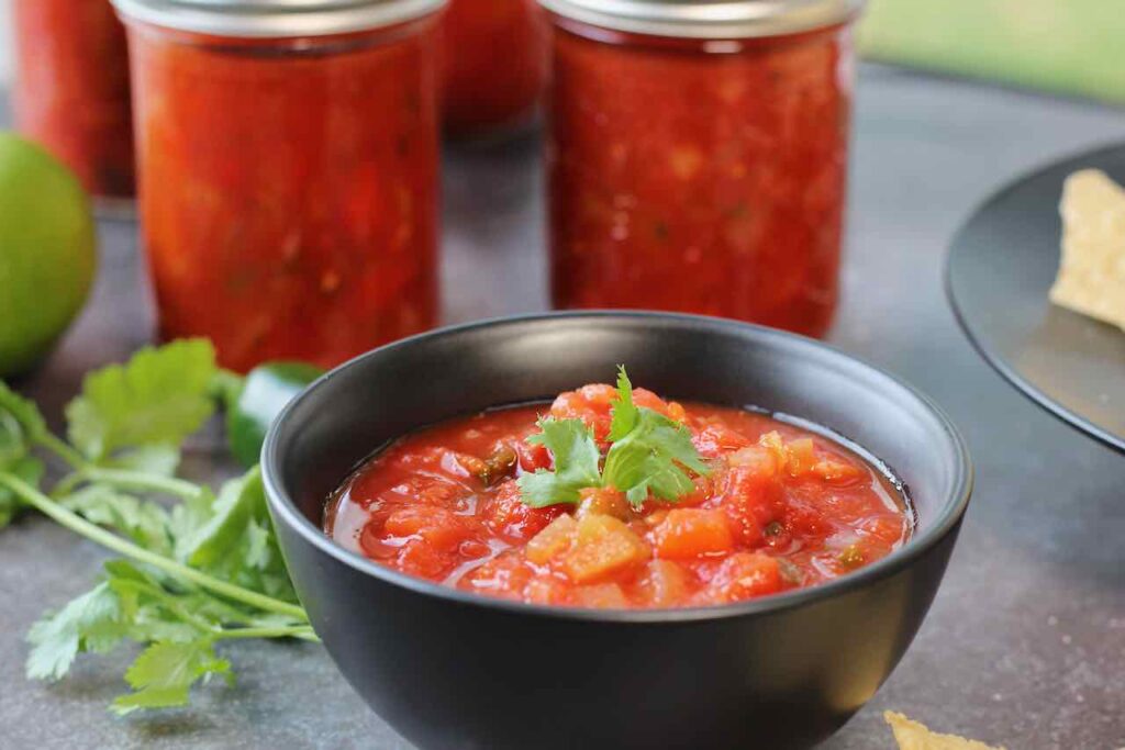 homemade salsa