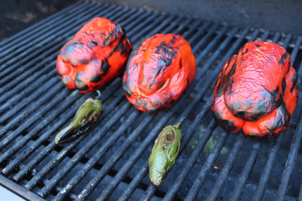 fire roasted red peppers