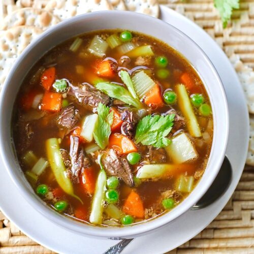 beef vegetable soup