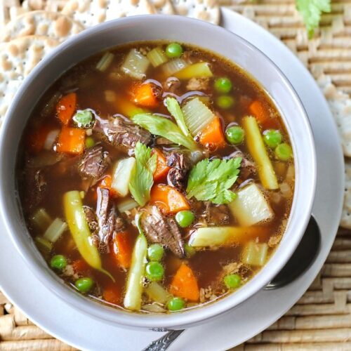 beef vegetable soup