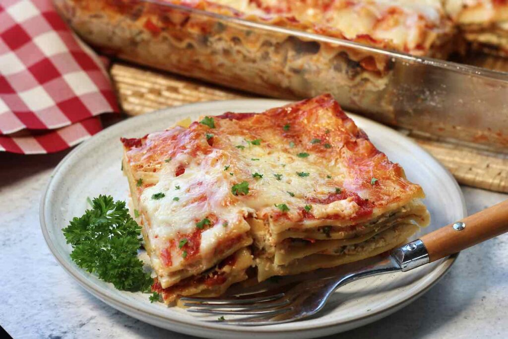 roasted vegetable lasagna