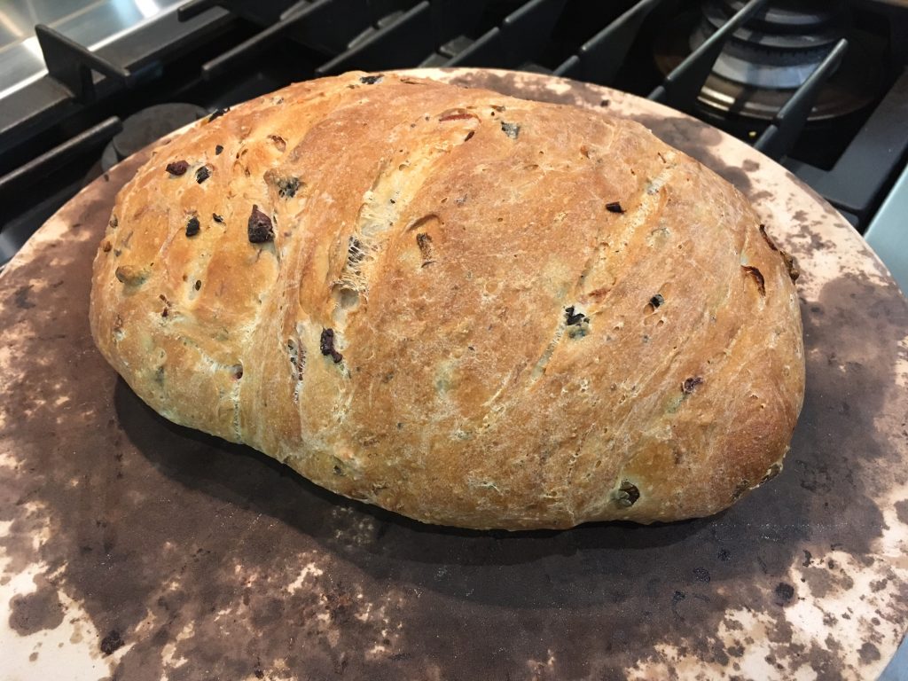 Olive onion bread