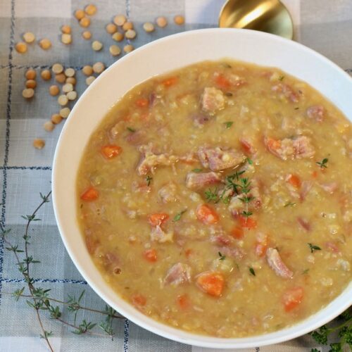 ham and split pea soup