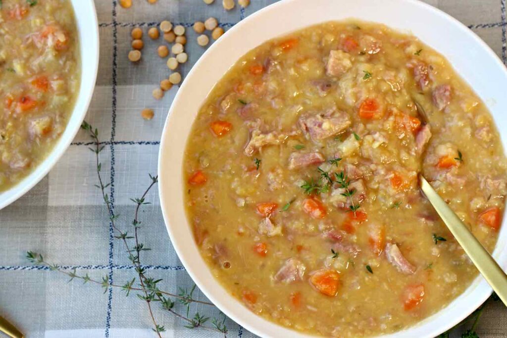 pea soup with ham