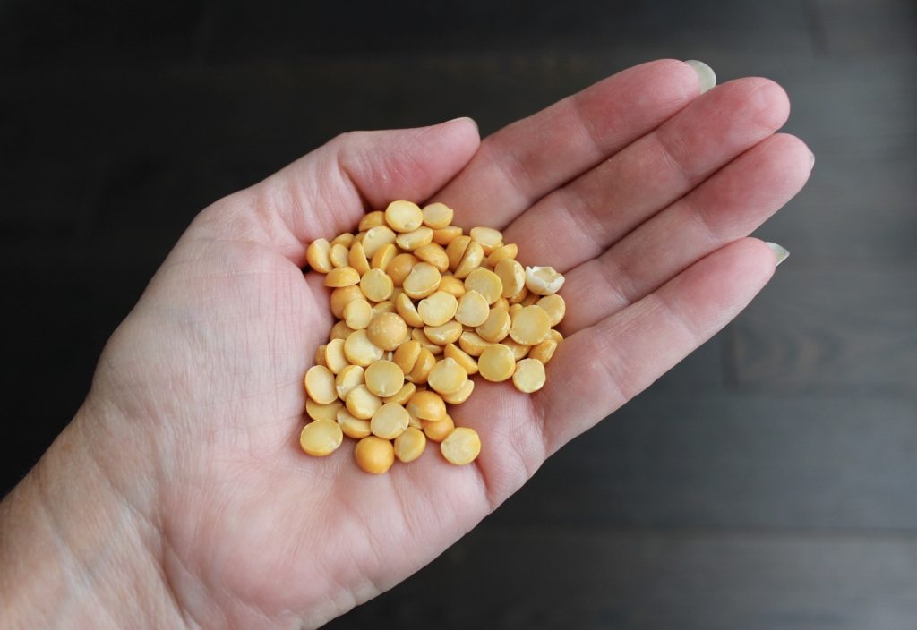 split yellow peas