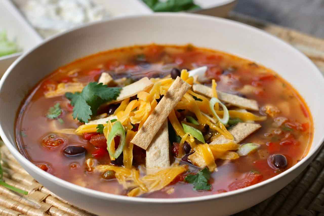 Chicken Fajita Soup – Old Cut Kitchen