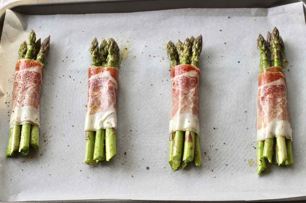 how to make prosciutto wrapped asparagus