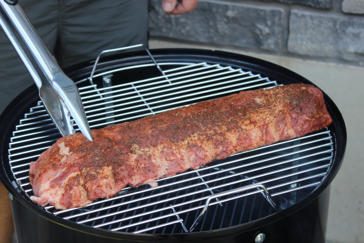 smoked pork back ribs