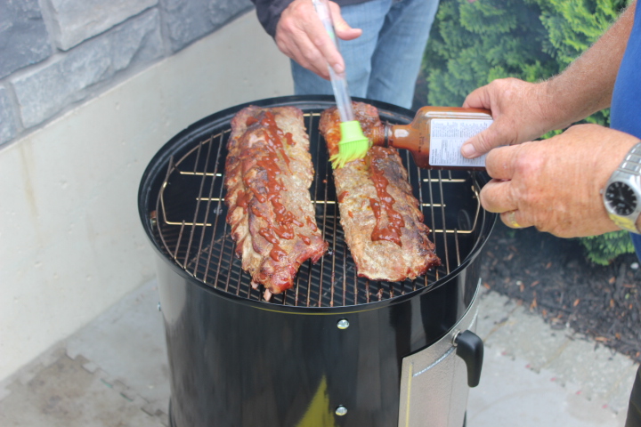 smoked pork back ribs