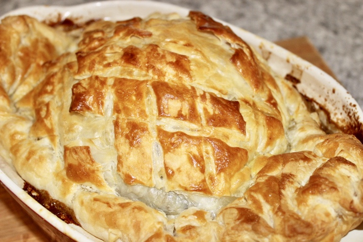 steak and guinness pie