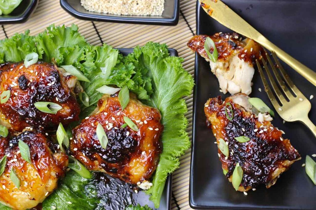 sweet chili thai chicken thighs