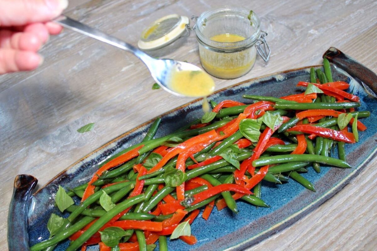 Green Bean and Red Pepper Salad