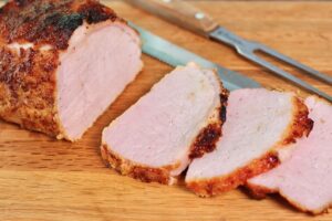 roasted peameal bacon