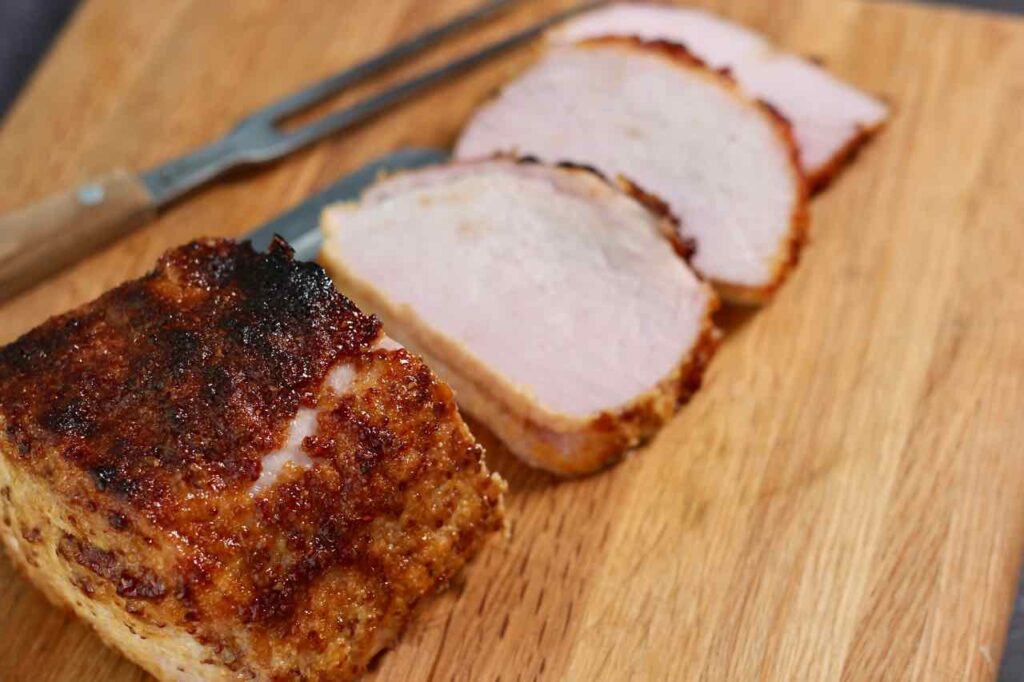 roasted peameal bacon