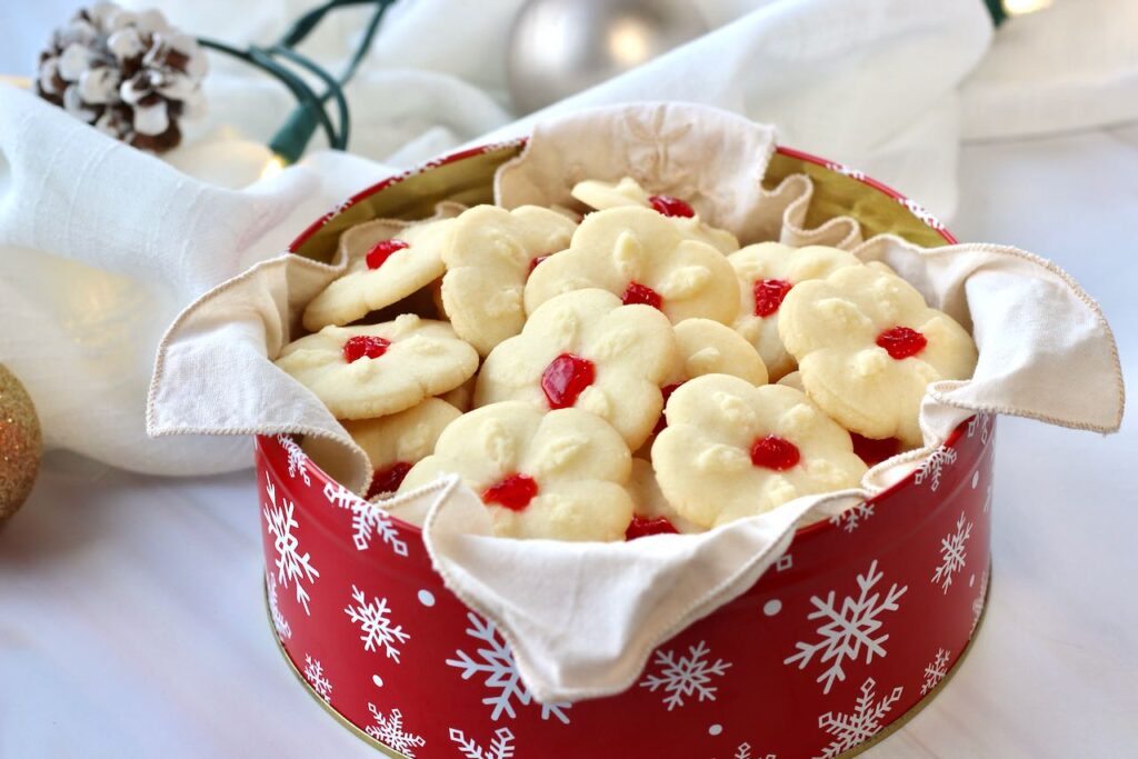 cookie press shortbread
