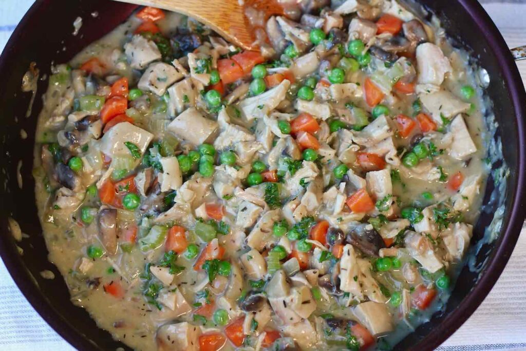 chicken pot pie filling