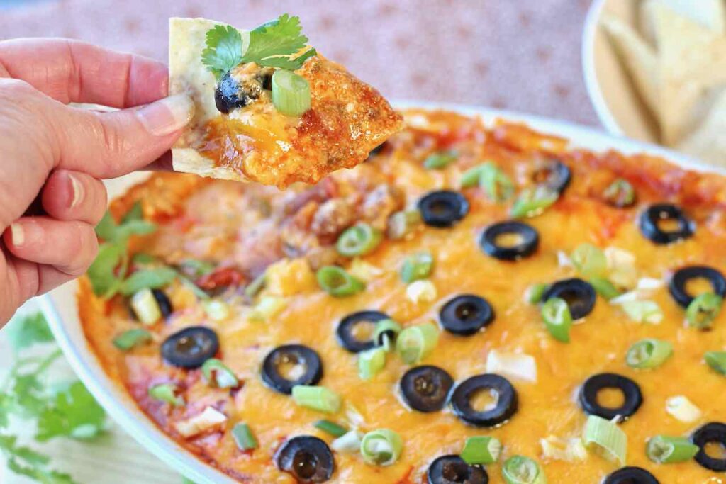 warm taco dip