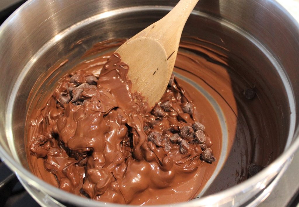 melting chocolate