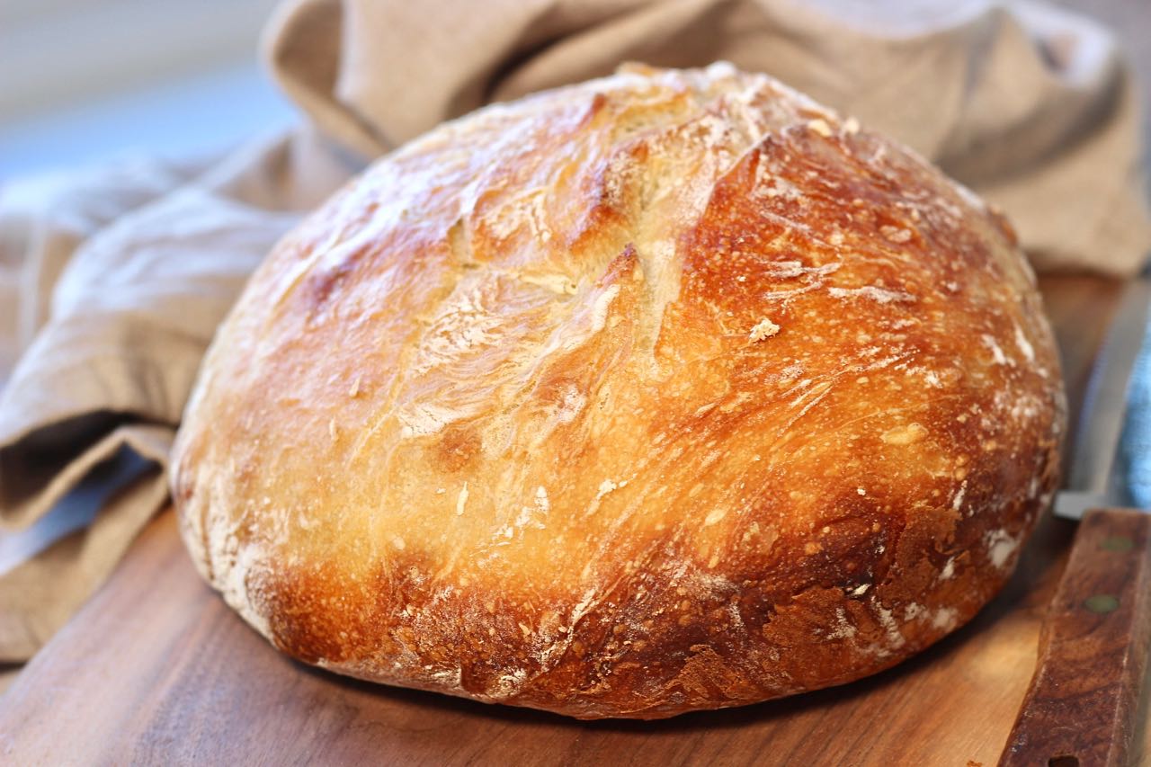 No knead loaf