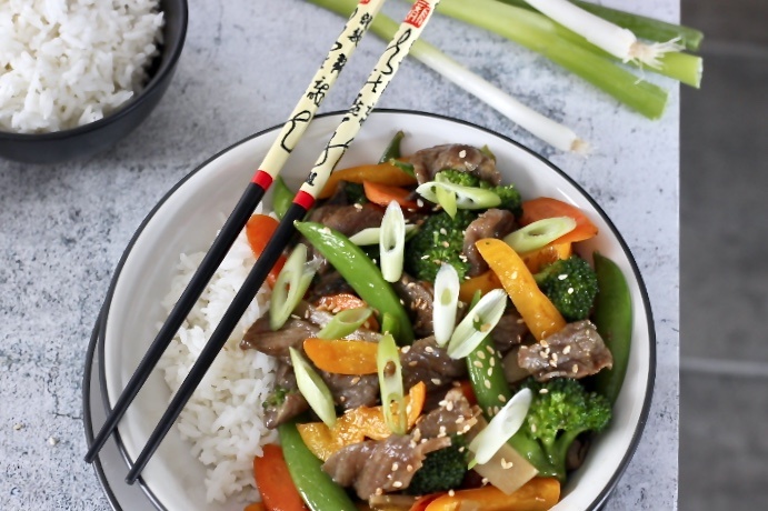 beef vegetable stir fry