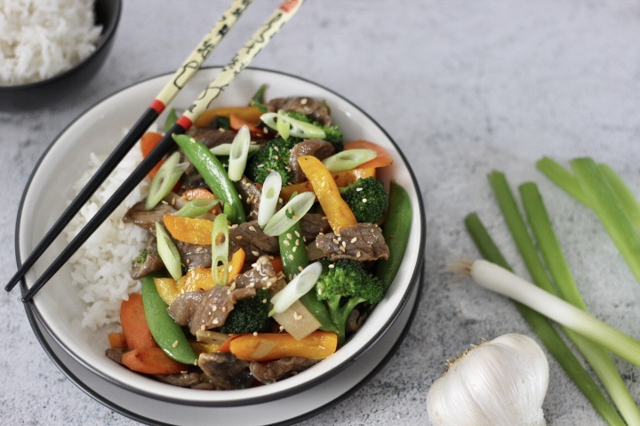 beef vegetable stir fry