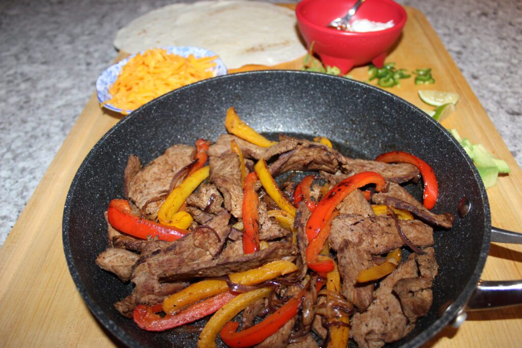 steak fajitas