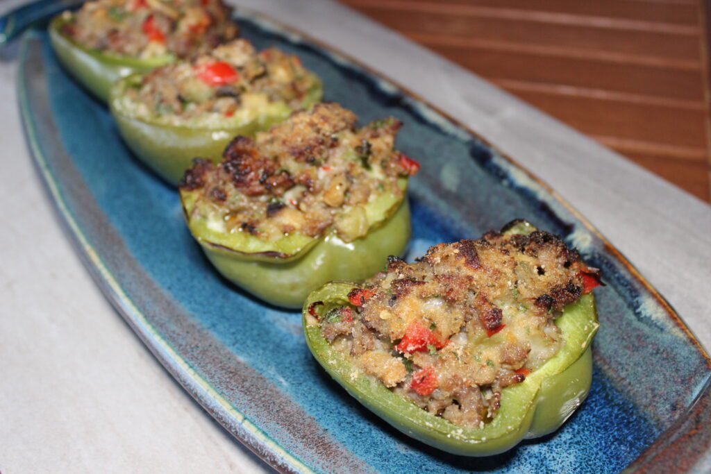 sausage stuffed peppers