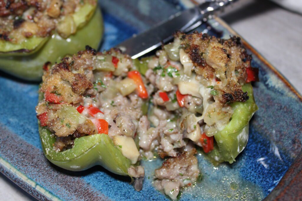 sausage stuffed peppers