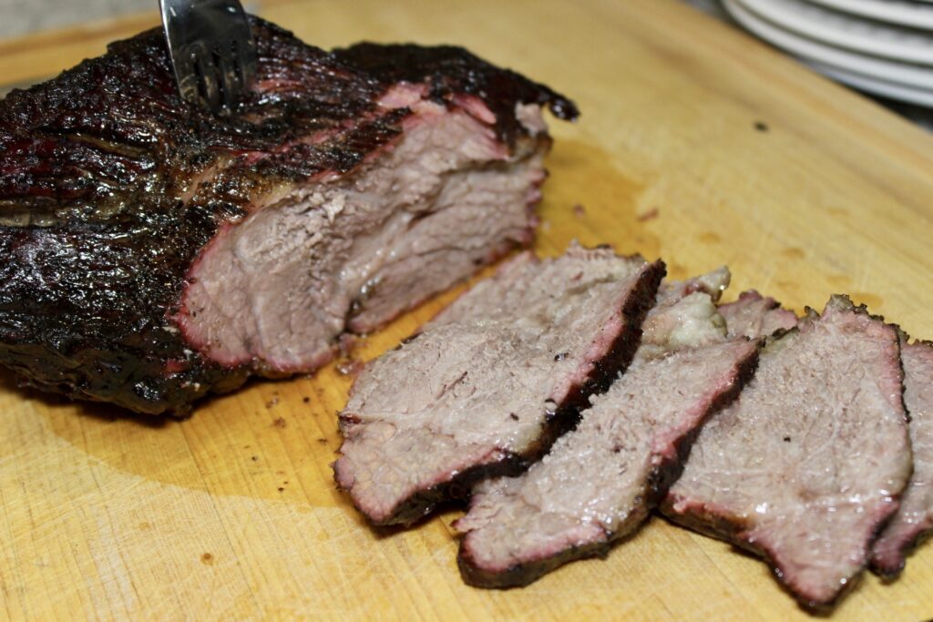 smoked beef brisket