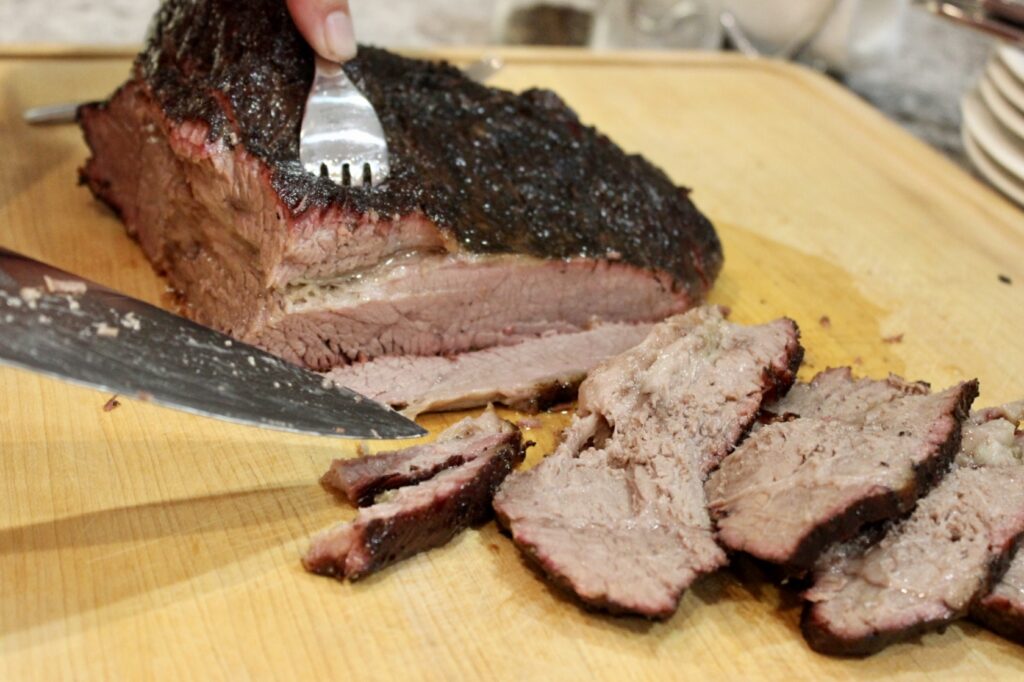 smoked beef brisket