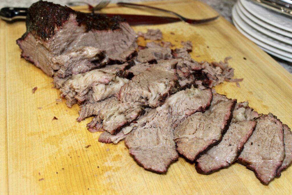 smoked beef brisket