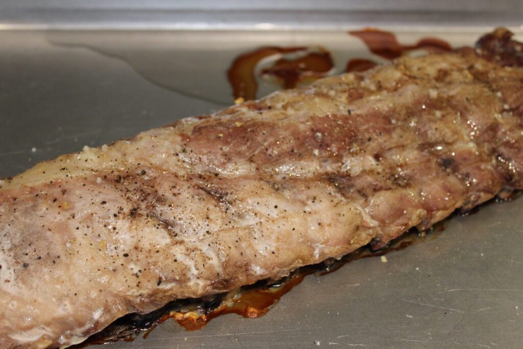 sheet pan barbecue ribs