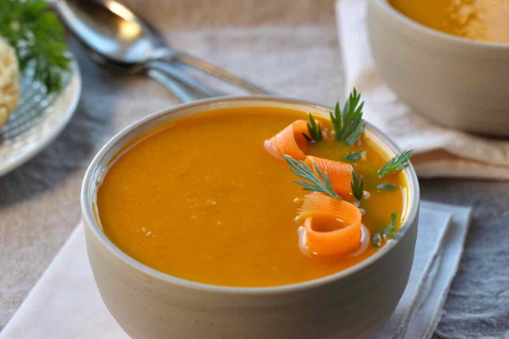 carrot ginger soup