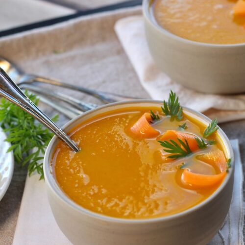 carrot and ginger soup