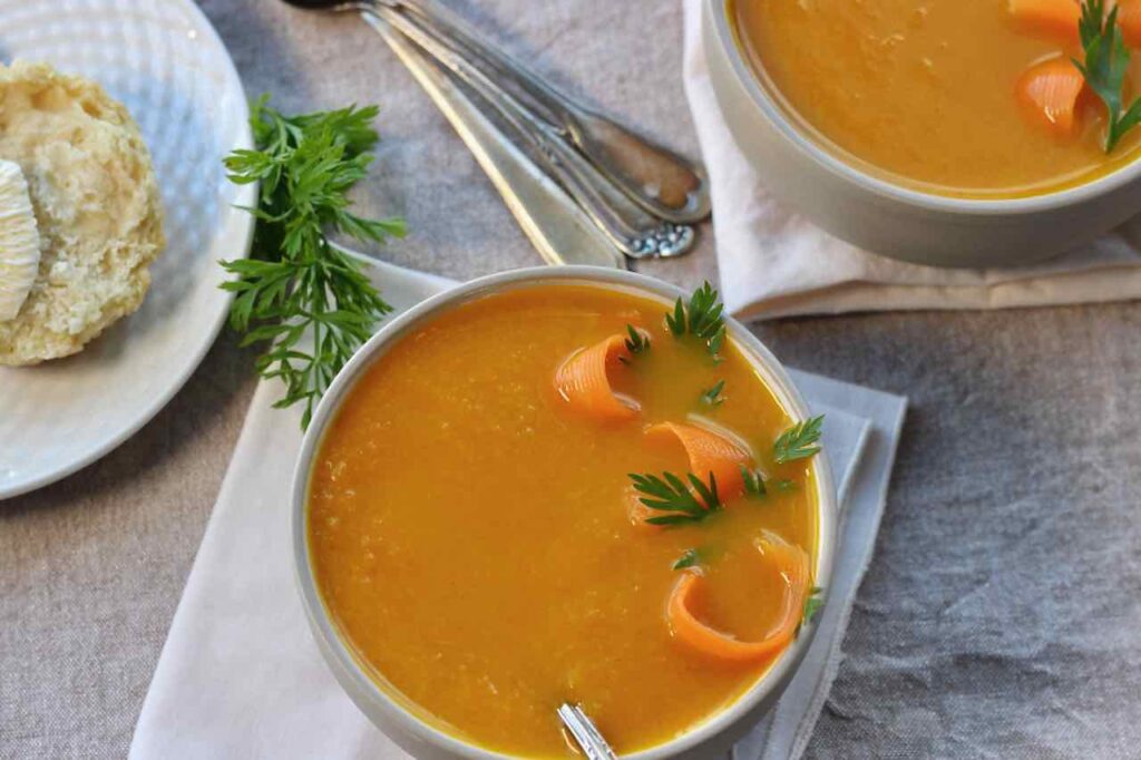 carrot ginger soup