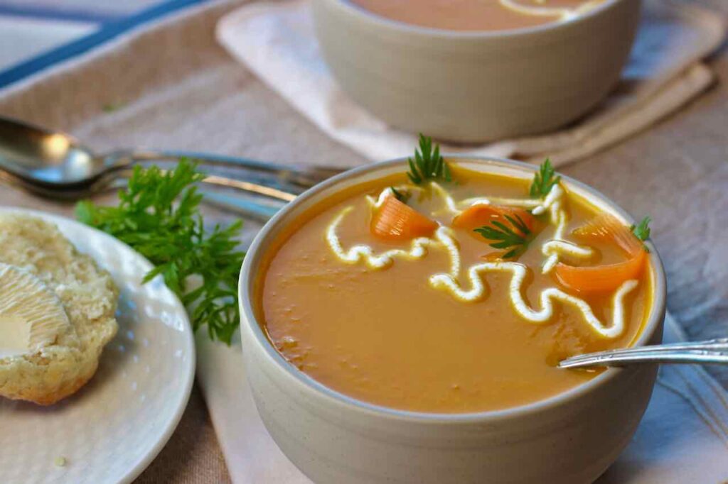 carrot soup with ginger
