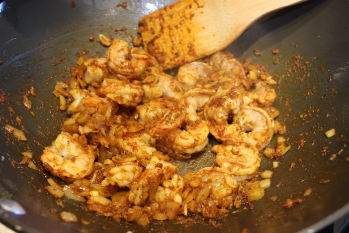 coconut curry shrimp