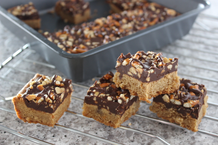 peanut butter chocolate crunch bars