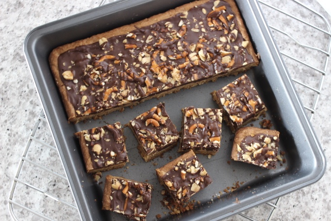 peanut butter chocolate crunch bars