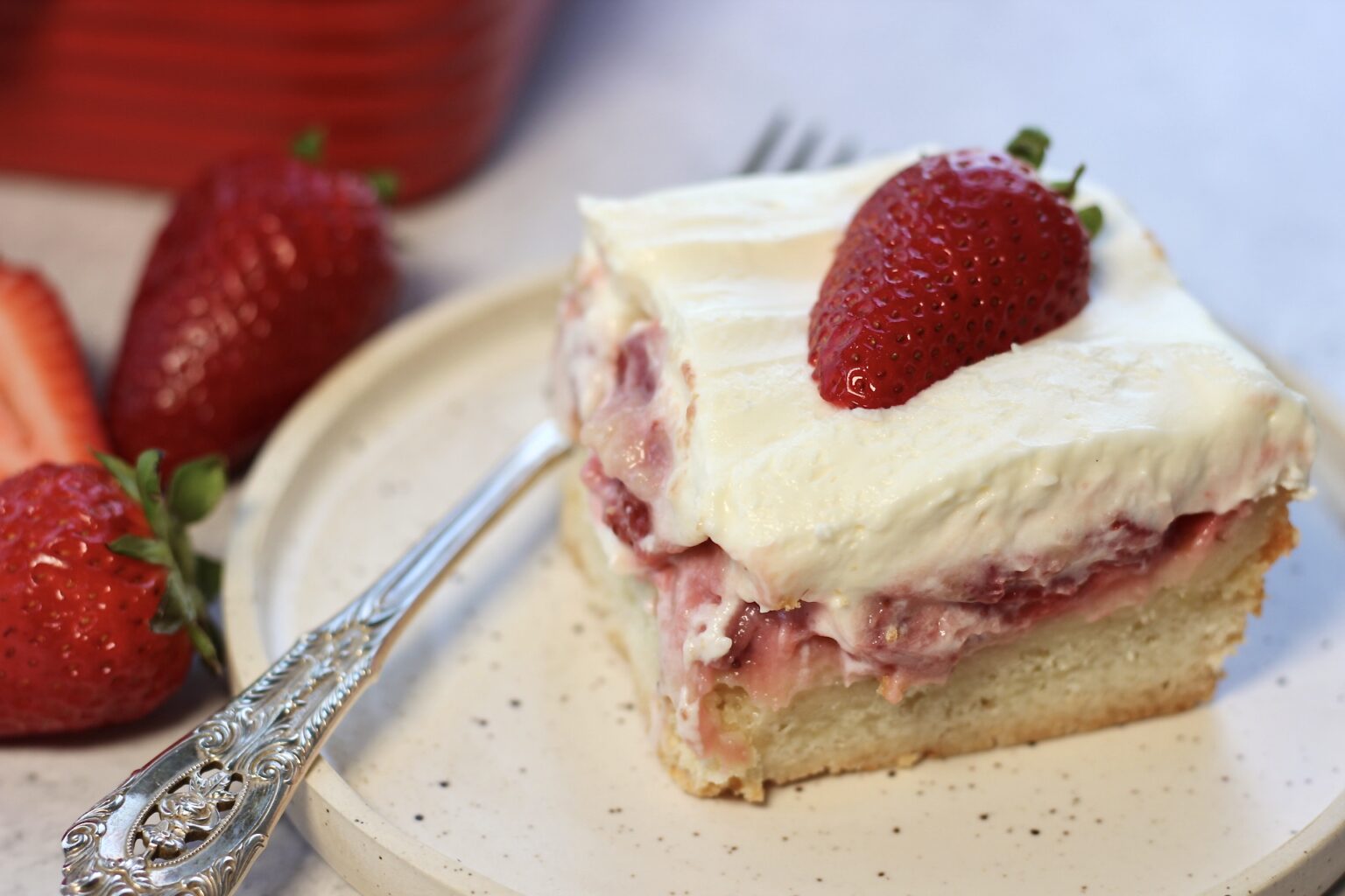 Strawberry Custard Cream Bars – Old Cut Kitchen