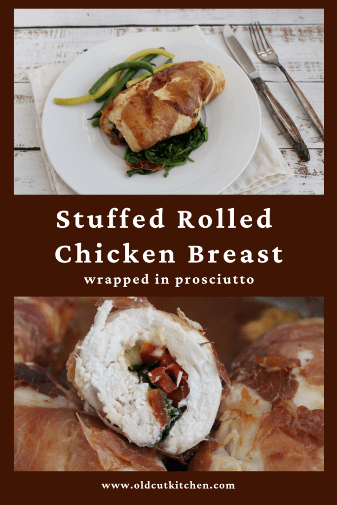 stuffed rolled chicken breast