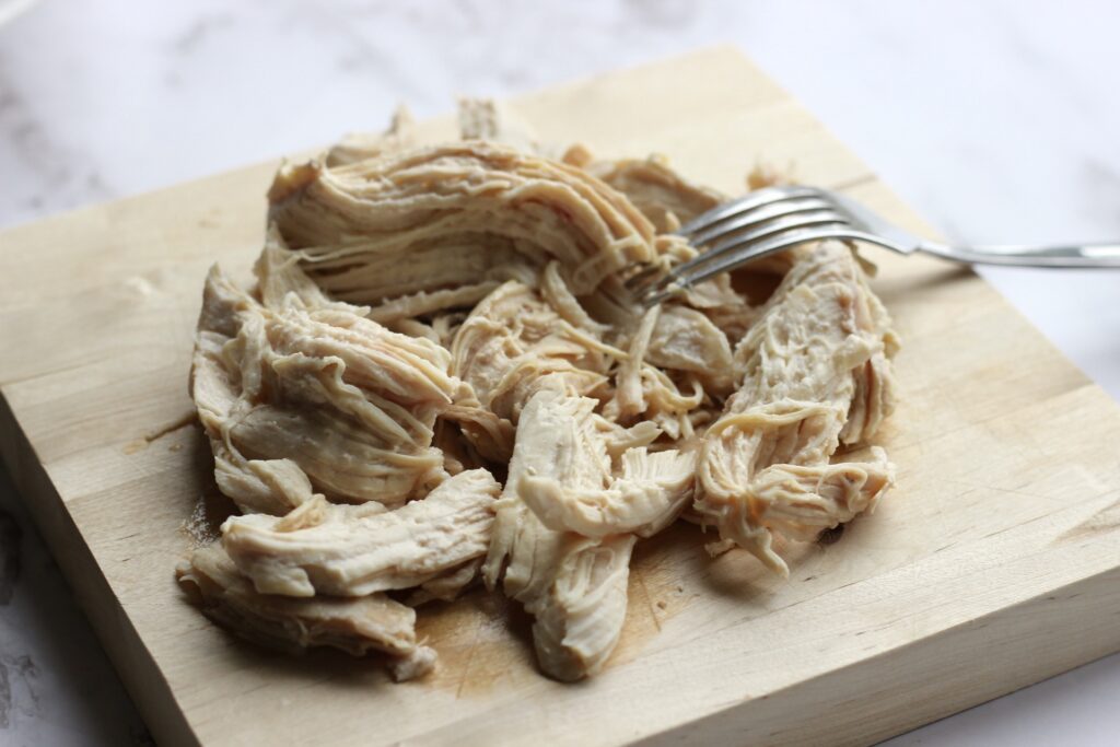 shredded chicken