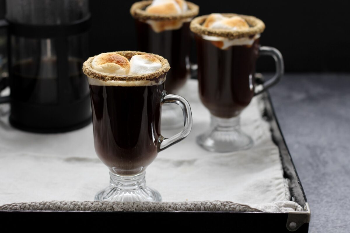 S’mores Coffee Cocktail