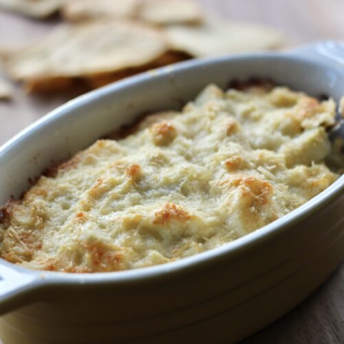 warm artichoke dip