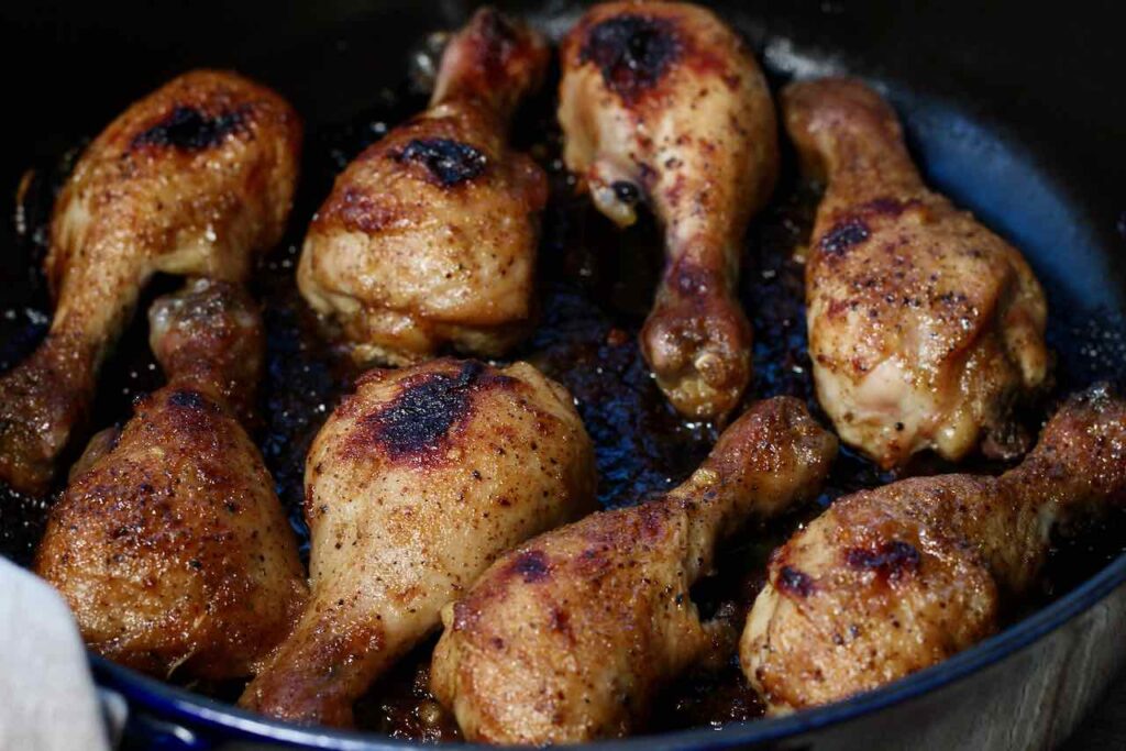spicy mustard glazed chicken