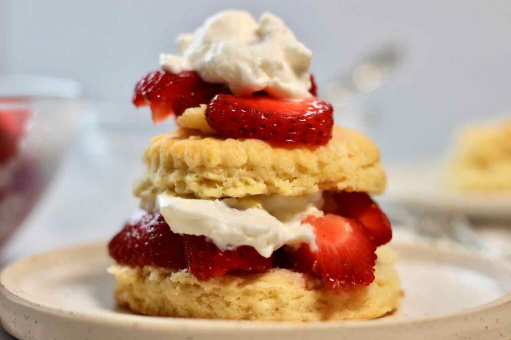 individual strawberry shortcake
