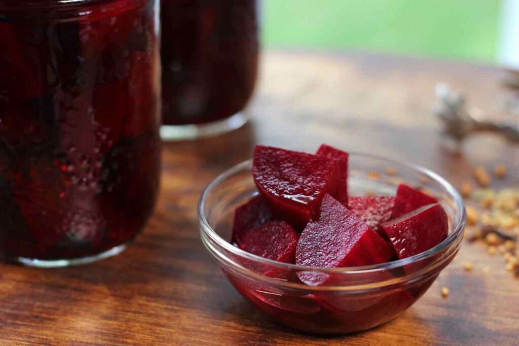 homemade pickled beets
